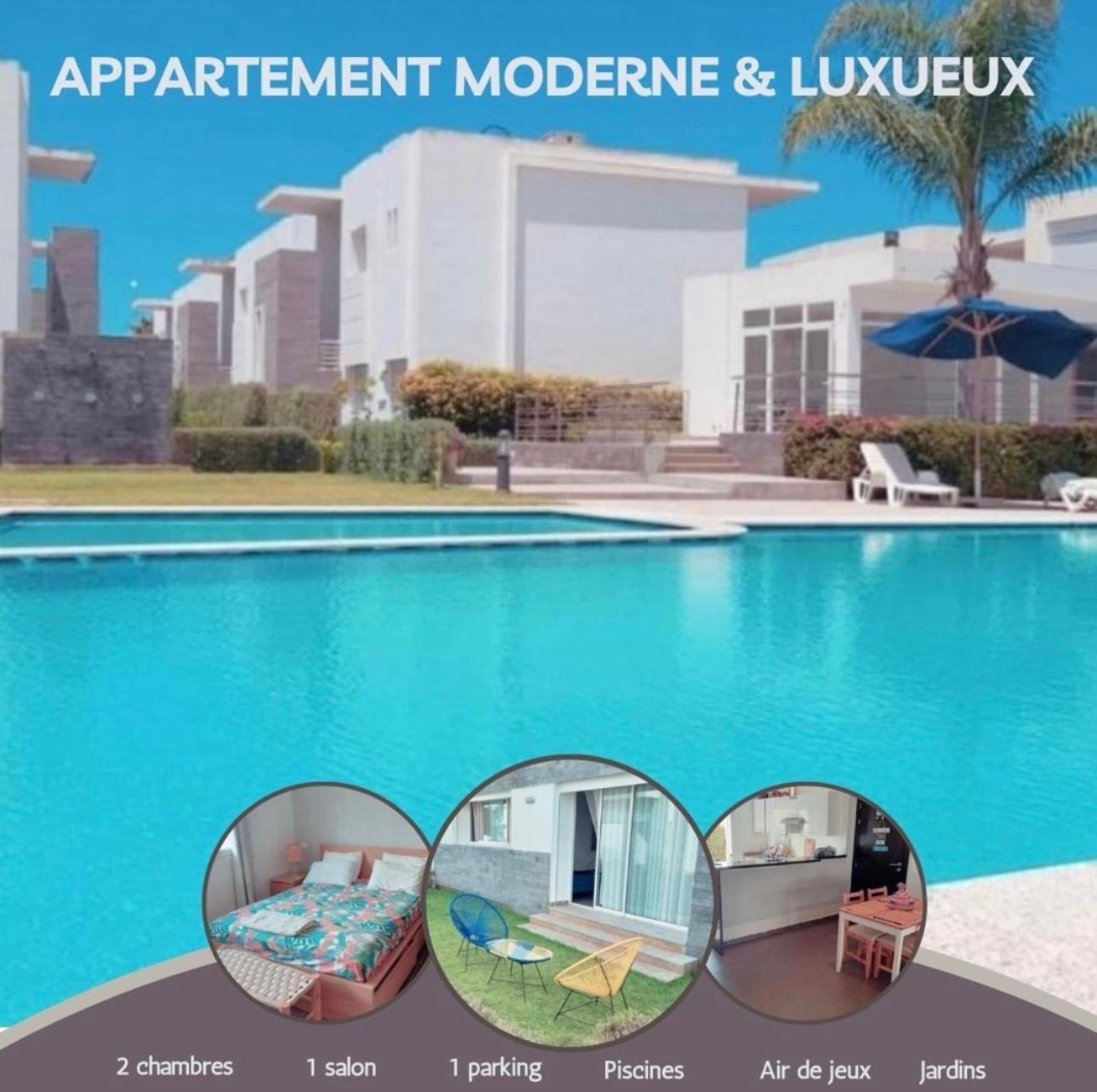 Appartement Luxueux Et Moderne A Sidi Rehal Dar Hamida Esterno foto